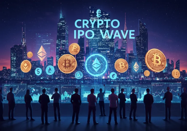 crypto, ipo wave , figure, blockchain, news