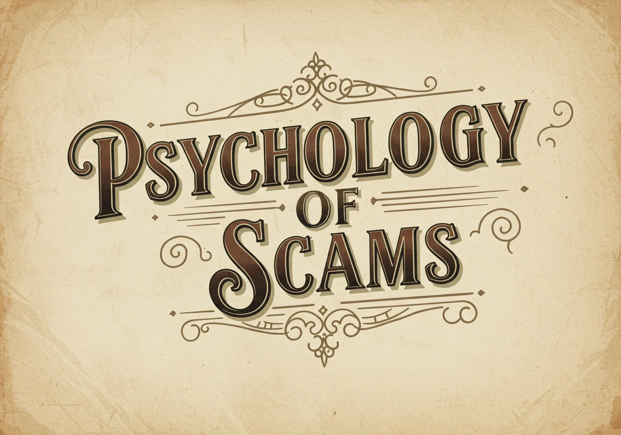 The Psychology of Scams: How to Stay Safe and Make Rational Decisions