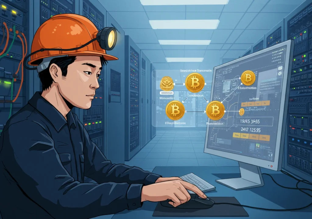 How Does a Bitcoin Transaction Work