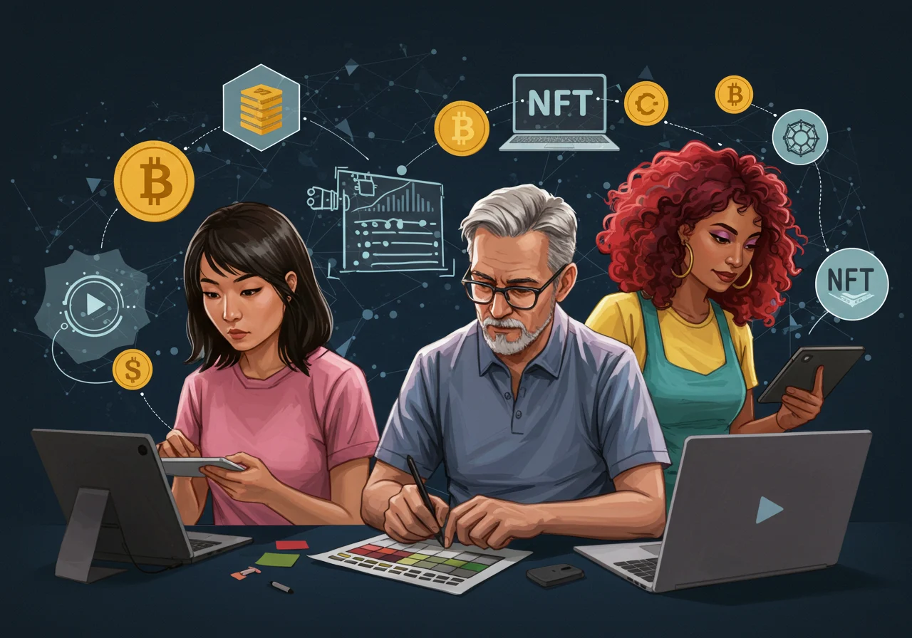 Crypto for Creators: How NFTs and DAOs Are Empowering Artists